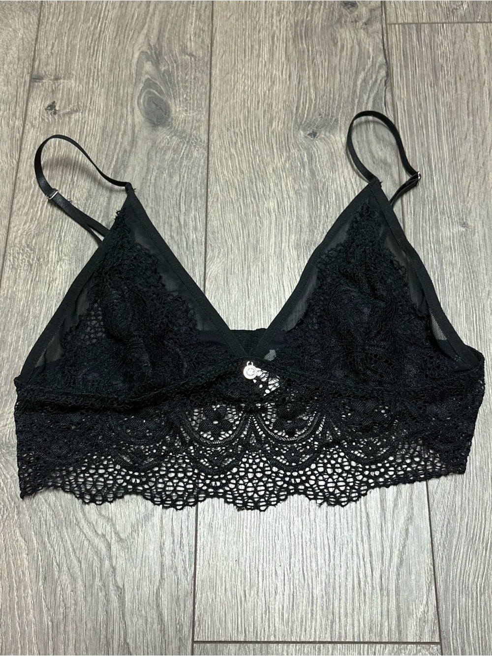 Black bralette